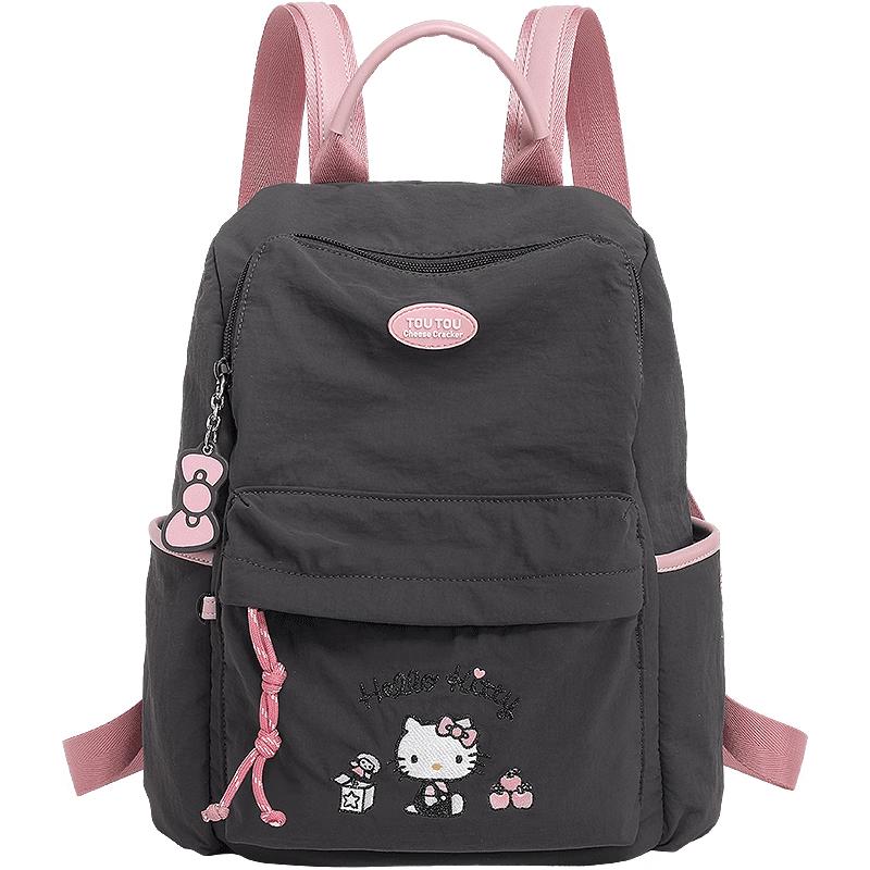 Рюкзак женский Toutou HELLO KITTY, большой вместимости, легкий Cute HELLO KITTY Backpack - New Year Gift