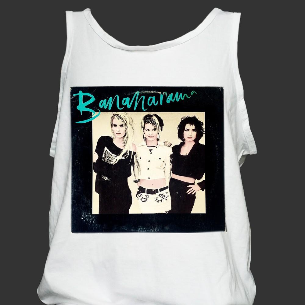 Bananarama Pop Dance New Wave TSHIRT vest top unisex white S2XL Unisex T-Shirt L