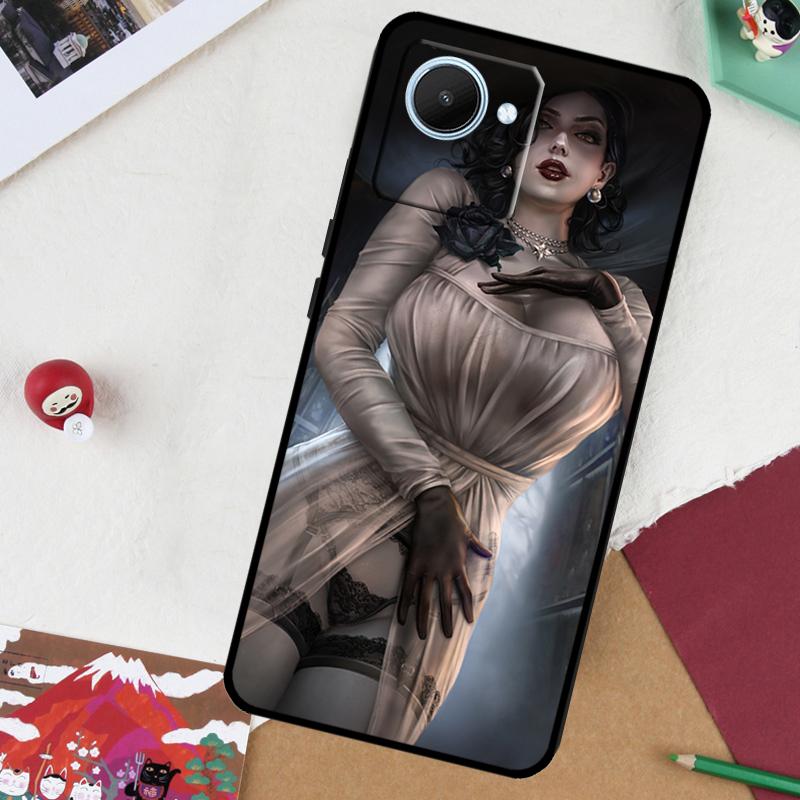 Sexy Lady Dimitrescu Daughters For Realme 14 Pro Plus 13 10 11 12 GT 6 5 6T GT7 Pro C61 C55 C53 C51 C21Y C25S C67 C75 Case