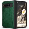 PU-Ledertasche für Google Pixel Fold 5G, schlicht im Business-Stil, Hart-PC mit PU 2-in-1-Material