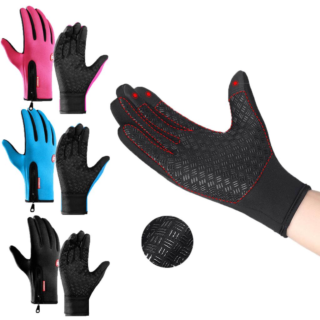 Waterproof Winter Warm Ski Gloves Windproof Snow Mittens Snowboard Men