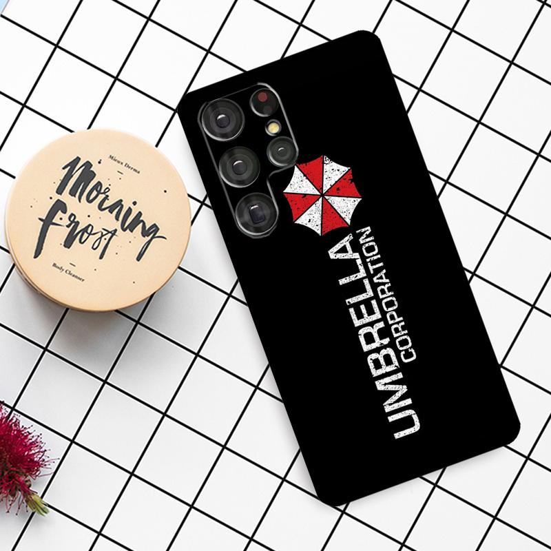 Umbrella Corporation Case For Samsung Galaxy S23 S20 FE S21 S22 Ultra Note 20 S8 S9 S10 Note 10 Plus Phone Coque