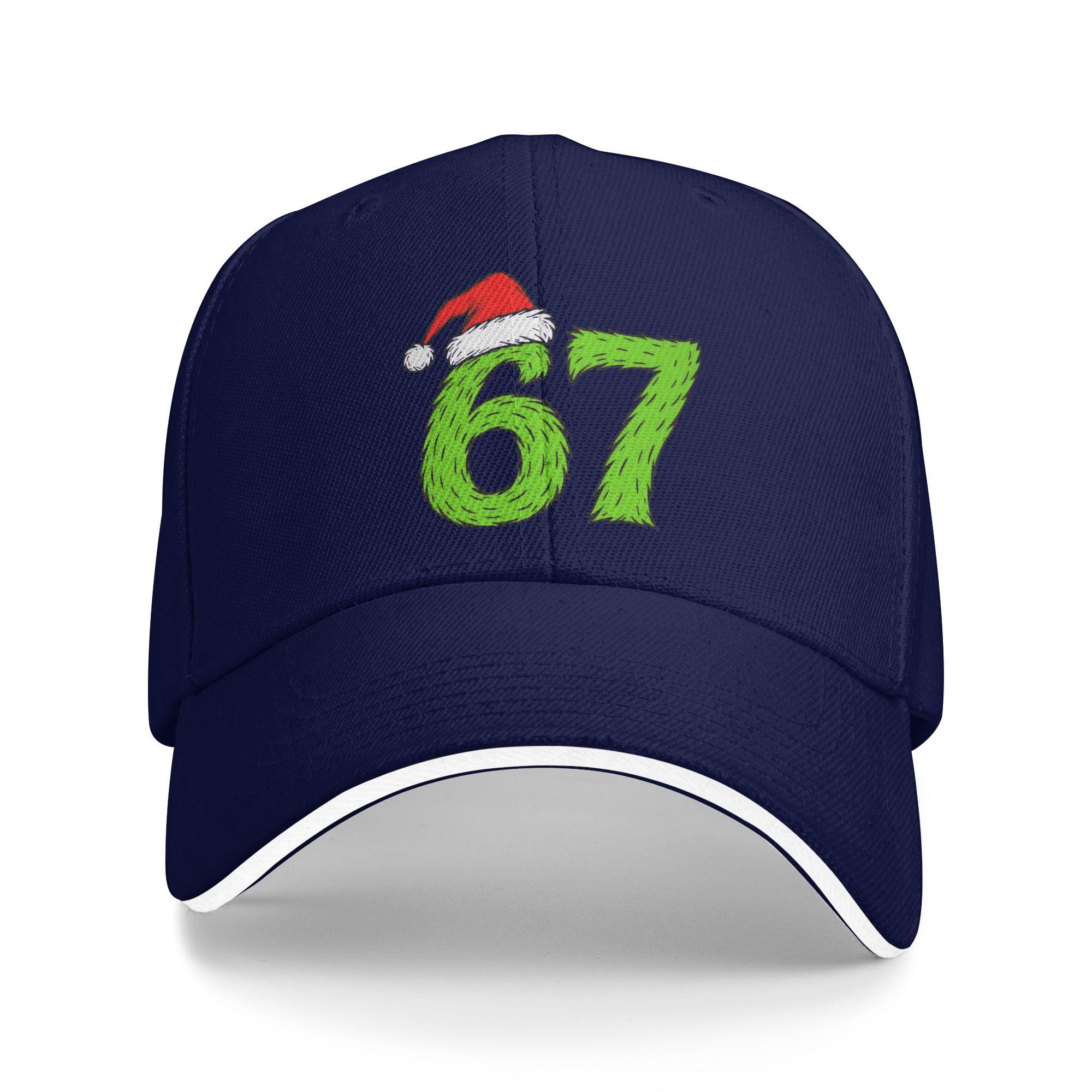 

67 Hat Christmas Funny Meme Baseball Cap Casual Trucker Hat Summer Female Male Outdoor Sports Baseball Caps One Size