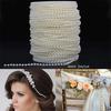 Abs Round Pearl Beads Rope Diy Craft Supplies Jewelry Decoration Wedding Dress