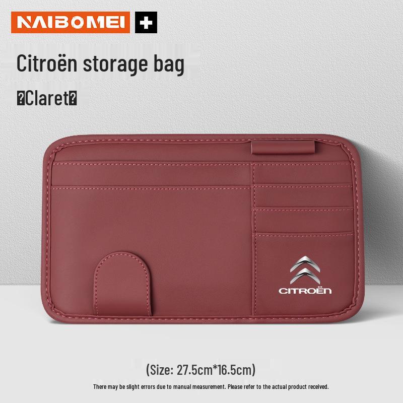 Citroen C3, C4, Elysee, C5, C5 Aircross, C6 Document, Sun Visor, and Eyeglass Holders.