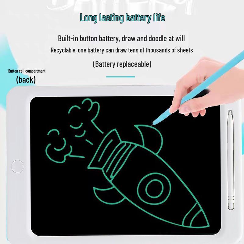 Children's Smart LCD Writing and Drawing Board - Educational Electronic Blackboard for Doodling and Painting