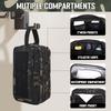 European Style Business Travel Hygiene Bag, Military Equipment Bag, Men's Essential Toiletries. Multi Layer Design, Breathable
