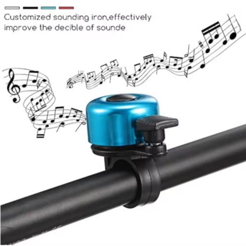 Accessories Alloy Mountain Road Bike Horn Sound Alarm Bicycle Bell Alloy for Safety Cycling Handlebar Ring Bicycle Bell