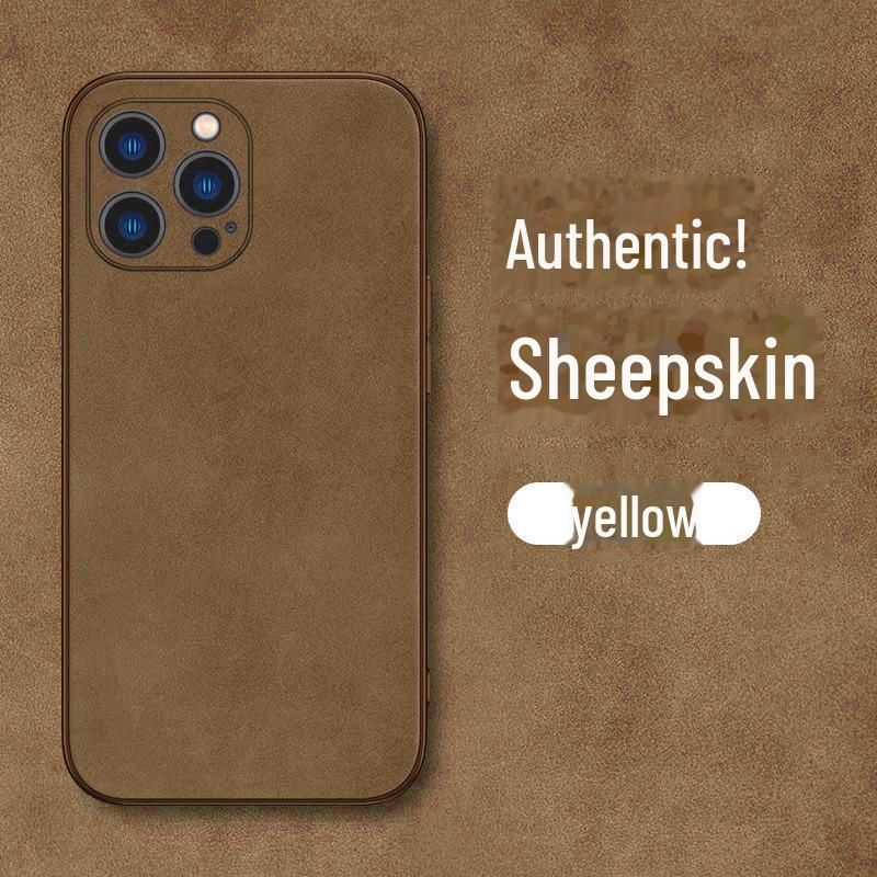 

Защитный чехол из овчины для Apple iPhone 11/13/14/15/XR/XS Max высокого класса для мужчин iPhone XR