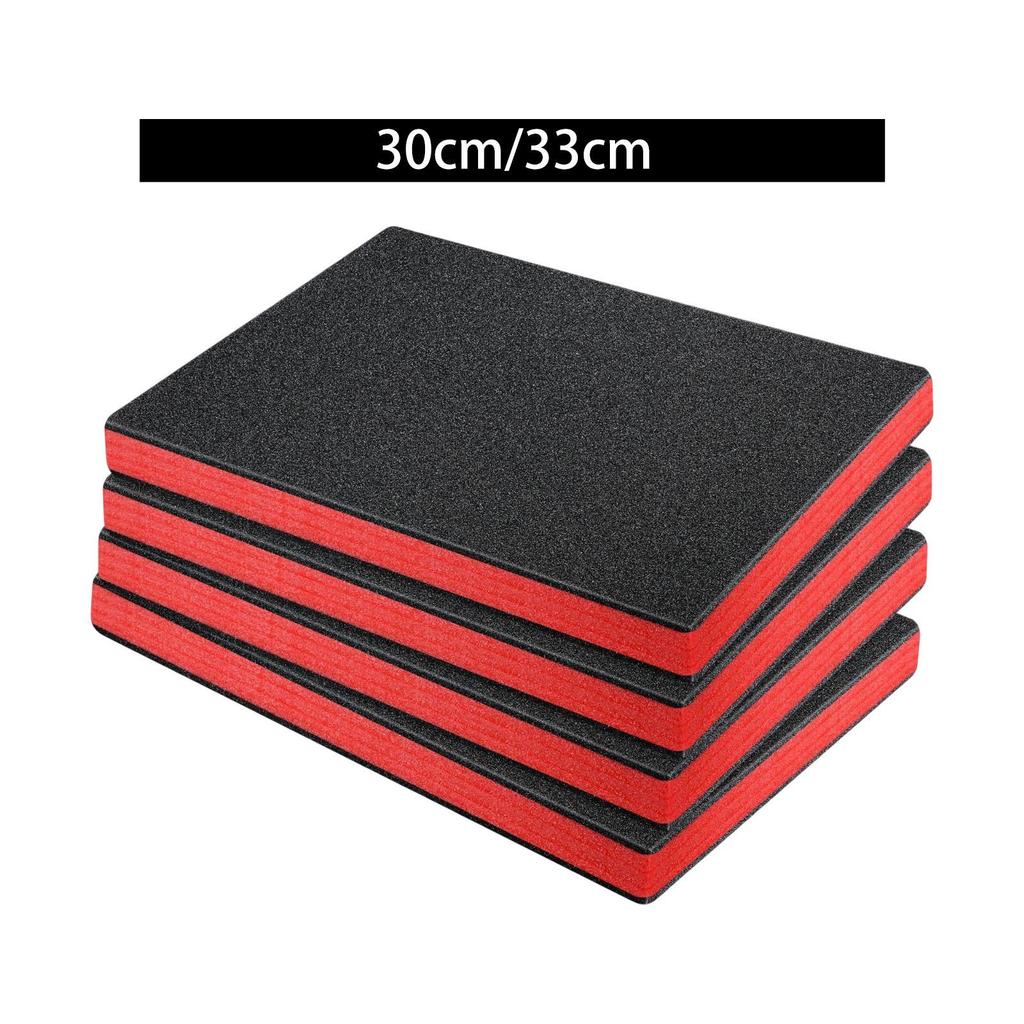 4Pcs Tool Box Foam Inserts Packing Foam Pads for Padding Tabletop Miniatures