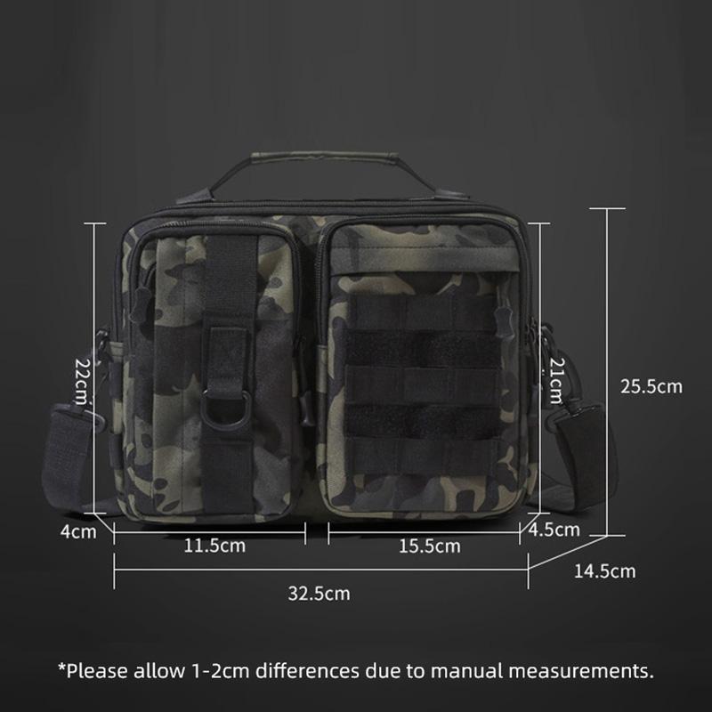 Trekking Taktische Handtaschen Umhängetasche Camping für Mann Wandern Reisen Klettern Angeln Sling Crossbody Outdoor Wochenende Molle Tasche