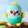 Cartoon Multicolor Cute Chicken Shaped Children Backpack For Daily School Use