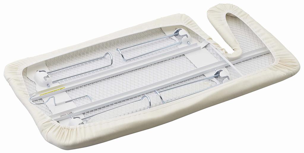 Yamazaki Ironing Board with Button Press Steel Mesh Lightweight Pair and 7807 (Yamazaki) Closet-Mountable Function, Construction, Press, Hooks, G-1
