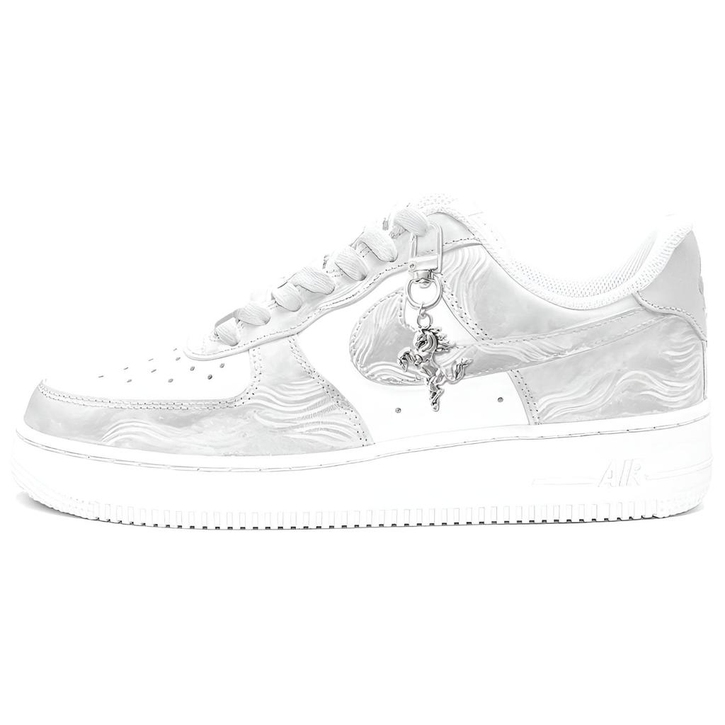 Nike Air Force 1 CNY Shopping Bag, Luoma, First Day Culture Abrasion Resistant Balance Low Top Skateboard Shoes Men's CW2288-111(TeamTwo-nbag)