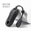 Suede Car Key Case Remote Cover Shell Holder Protector Fob For For Porsche Taycan Panamera Macan Cayenne Hybird 718 911 Boxster