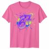 Graffiti 67 Unisex T Shirt Bright Neon Paint Slogan Six Seven Meme Number Day
