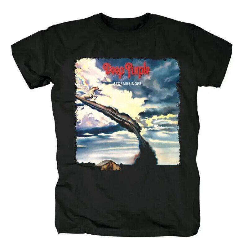 

Deep Purple Stormbringer album T-shirt black short sleeve all sizes Unisex T-Shirt XXXXL