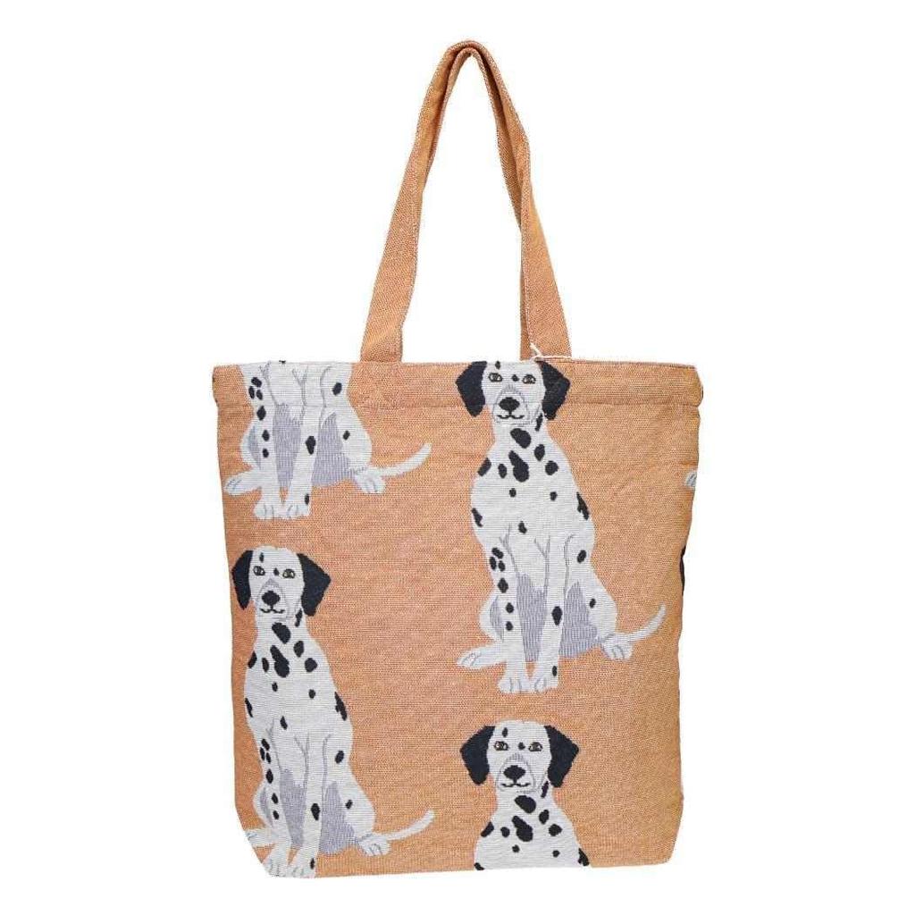 Friends Hill ouaf ouaf & miaou marché Jacquard Tote Bag, Dal 911789