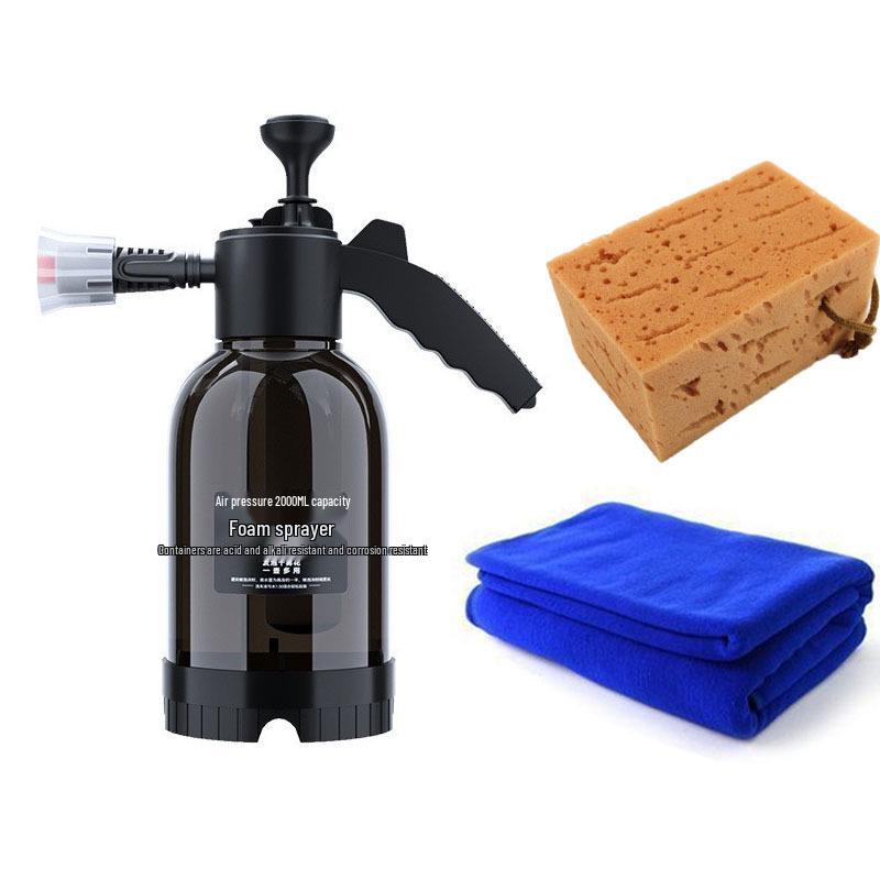 High-Pressure 2L Handheld Foam Spray Bottle for Car Wash