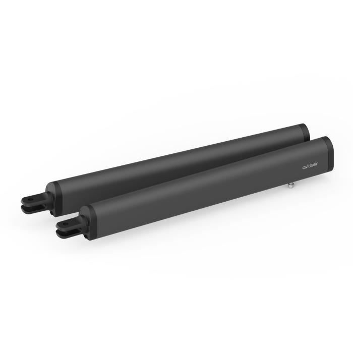 Kit de motor para puerta de dos hojas - AVIDSEN - Teha 411 - Con pistones - Hasta 150 kg por hoja y 3,5 metros máx.