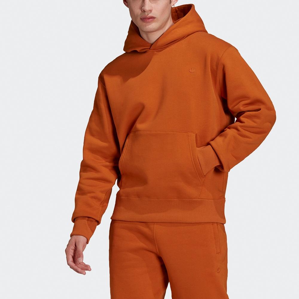 Men's adidas originals C Hoody Solid Color Loose Sports Orange H09177