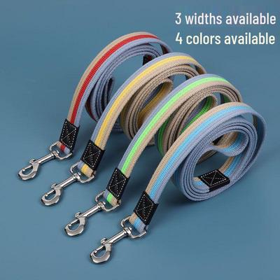 Thickened Canvas Dog Leash: Durable Outdoor Leash for Medium & Large Dogs