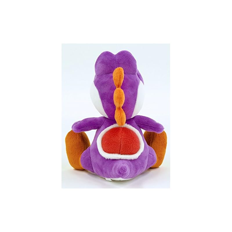 Sanei Boeki Super Mario ALL STAR COLLECTION Purple Yoshi (S) W13.5 x D15.5 x H20cm Plush Toy AC49