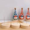 MultiPack Wooden Base Crochet Doll Holder Crochet Doll Stand 12Piece Set For Displaying Knitted Toy Felting Animals