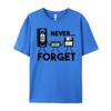 Never Forget Nostalgia Audio Video Devices Unisexs Korean Fashion Cotton Comfort Unisex Clothes Tshirts Printed