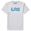 Lifted Research Group Herren Silber Floral Lux Kurzarm T-Shirt NWT Klein