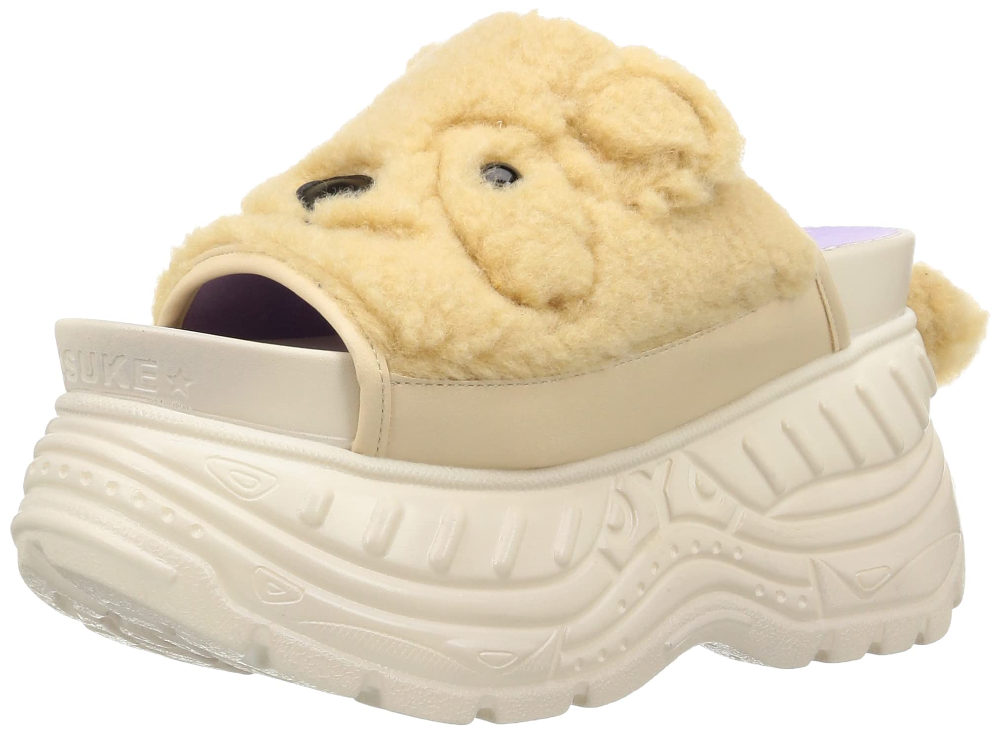 

Yosuke Platform Shoes, Women s, Beige, Size 24.5 cm, 4460008