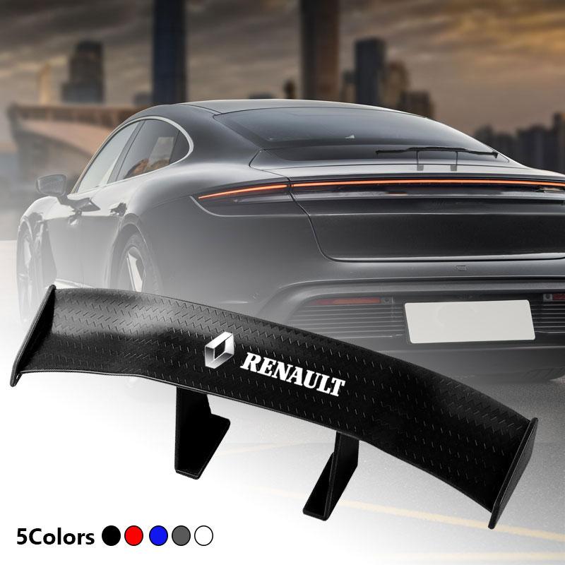 Bil Bakspoiler Mini Spoiler Vinge Liten Hale Emblem Klistremerke Dekorasjon For Renault Dacia Clio Laguna 2 Megane 3 Duster Logan Captur