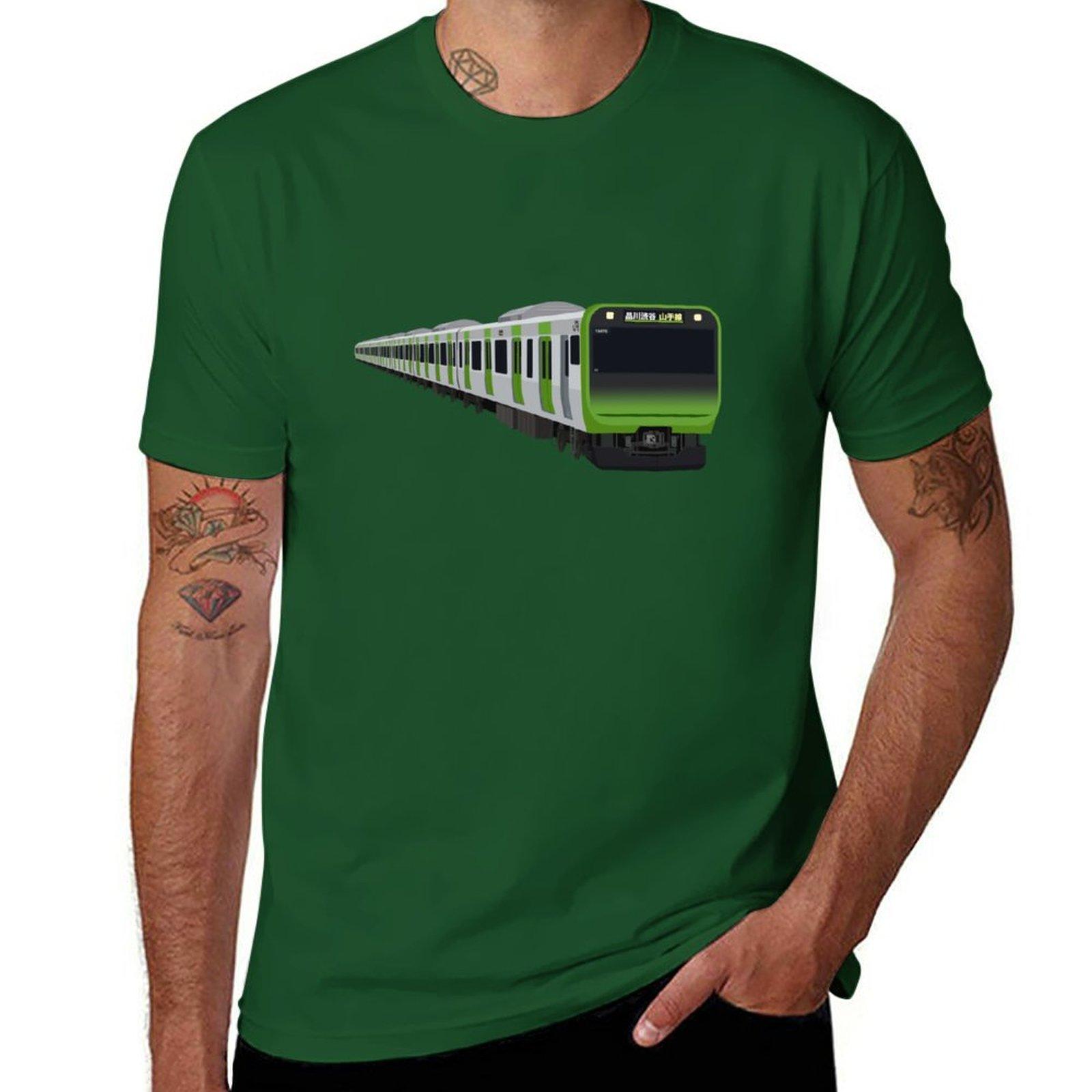 

New Yamanote Line - E235 Series Japanese Train T-Shirt Short t-shirt graphic t shirt mens graphic t-shirts funny 4XL
