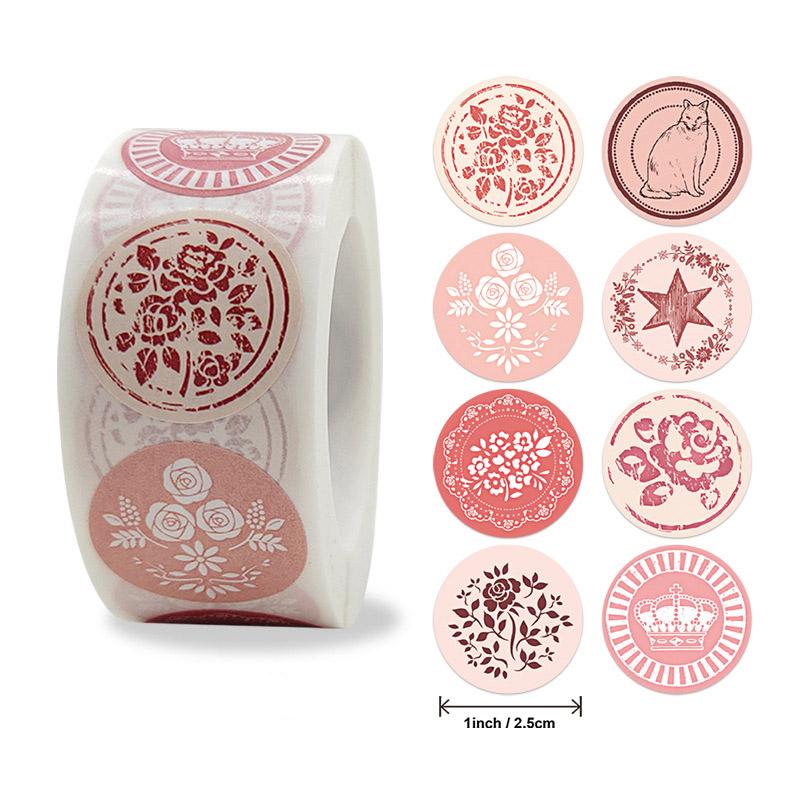100-500Pcs First-Class Summer First-Class Fruit Premium-Quality Stickers Superior-Grade 1 Inch First-Class Round First-Class Seal Top-Grade Labels