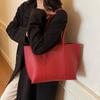 Big Bag Women's 2025 Winter New Korean Version Trendy Simple Large Capacity Trendy Tote Bag Casual Foreign Style Shoulder Bag