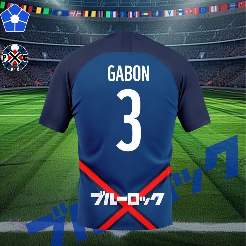 P.X.G Blue Lock Tee Anime Paris X Gen Jersey Football Uniform No.9 Rin Shidou Cosplay T Shirts Casual Sports Custom Name Tops