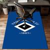 Hambur-ger Of Victory Symbol Rug for Living Room, Game Rooms, Office, Bedroom, Office Floor Mat Playful Design, fan gifts Christmas decor