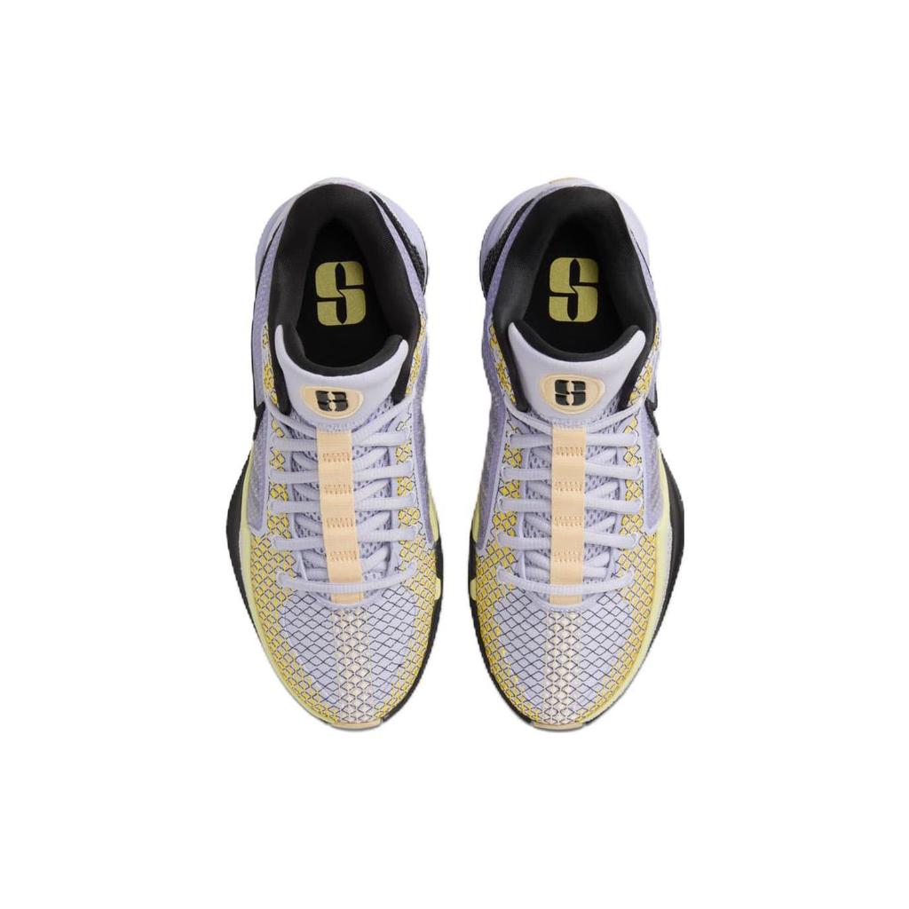 Nike Womens Sabrina 1 'Spark' (women's sizes) Oxygen Purple / Black / Lemon Chiffon Basketball Shoes FQ3381 501
