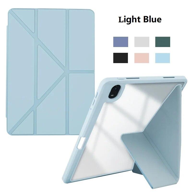 For New iPad Air 11 8 M4 Case iPad 12th 11th 11 10th Air 4th 5th 10.9 7th 8th 9th 10.2 6th 9.7 Accessories Pro 11 Mini 6 7 Cover