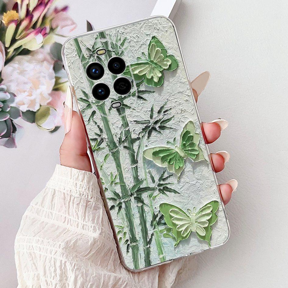 For Huawei Nova 13 Case Nova13 5G Cover BLK-AL80 Funda Popular Flower Butterfly Soft Clear Silicone Cases For Nova 13 Pro Bumper