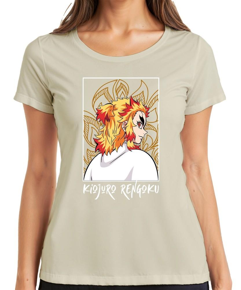 Kyojuro Rengoku Demon Slayer Flame Hashira Anime Gift Samurai Unisexs TShirt