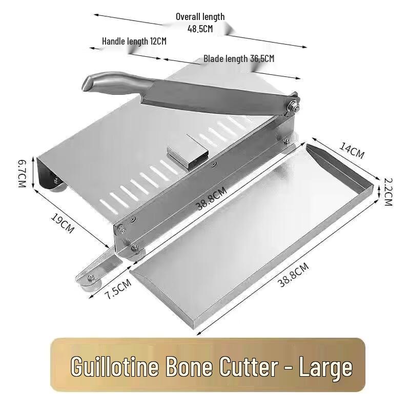 Lilang Manual Stainless Steel Frozen Meat Slicer & Bone Cutter