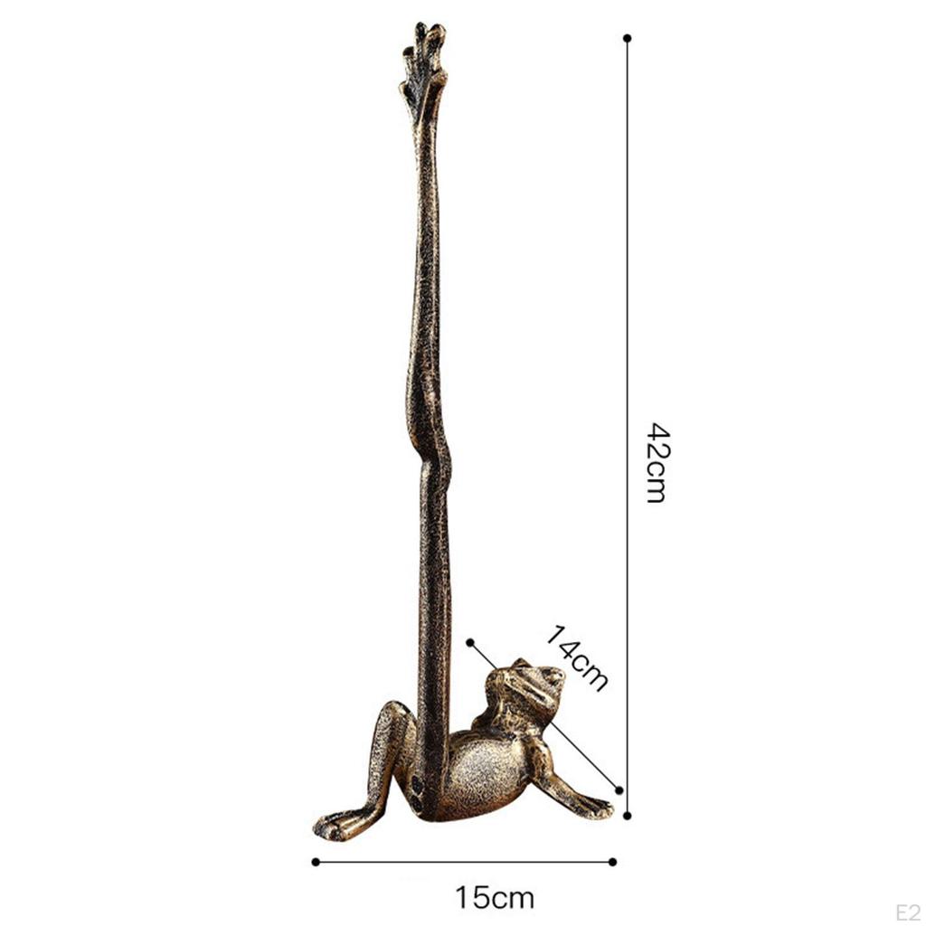 Countertop Paper Towel Holder Organizer Farmhouse Metal Freestanding Frog Shaped Toilet Stand