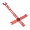 Drilling Positioning Scribing Ruler 3 in 1 Adjustable T Square Measuring Marking Tool Cabinet Hardware Jig for