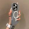 Luxury Candy Color 2 IN 1 Magsafe Case for iPhone 17 16 15 14 Plus 13 12 Pro Max 11 Magnetic Wireless Charge Matte Soft Cover