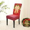 Christmas Chair Covers Dining Room Universal Elastic Chair Slipcovers For Home Party Xmas Decoration Wedding Hotel Chair Decor