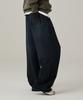 URBANAGE Pigment Wash Signature Wide Sweatpants Black