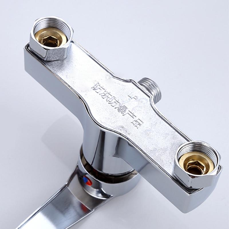 Shower Faucet Water Flows Control Valves Zincs Alloys Hot and Cold Water Tap Mixing Valves for Handheld Shower