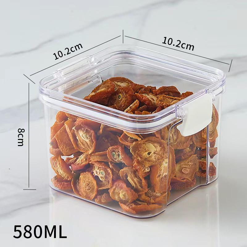 Transparent Food-Grade Plastic Storage Jar for Soups