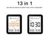 13 In 1 Tuya WIFI Air Quality Detector Detector Monitors CO2 Concentration, TVOC Value and HCHO Value In Real Time